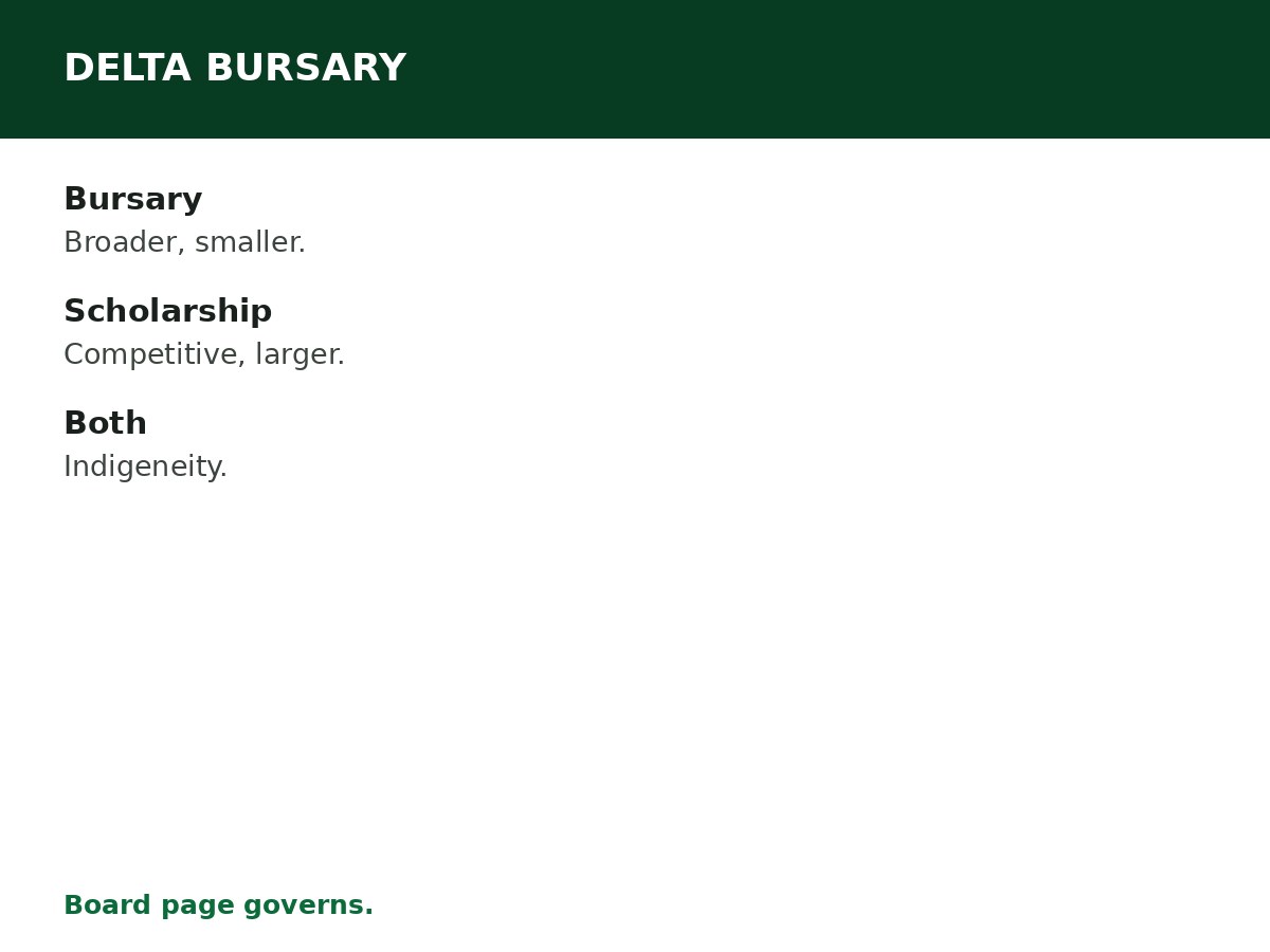 Delta State Bursary and Scholarship Guide process graphic