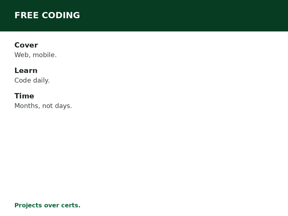Free Coding Training for Nigerians process graphic
