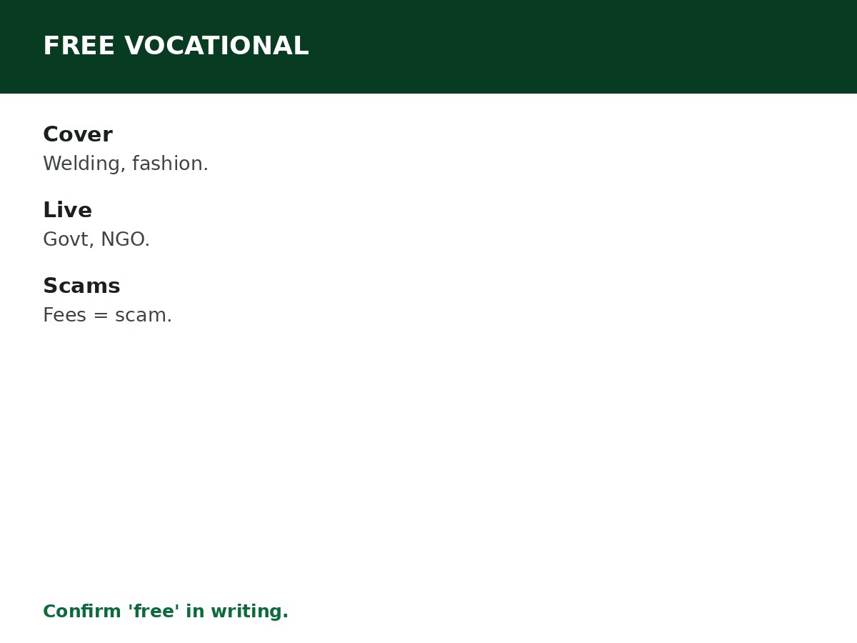 Free Vocational Training Programmes in Nigeria process graphic