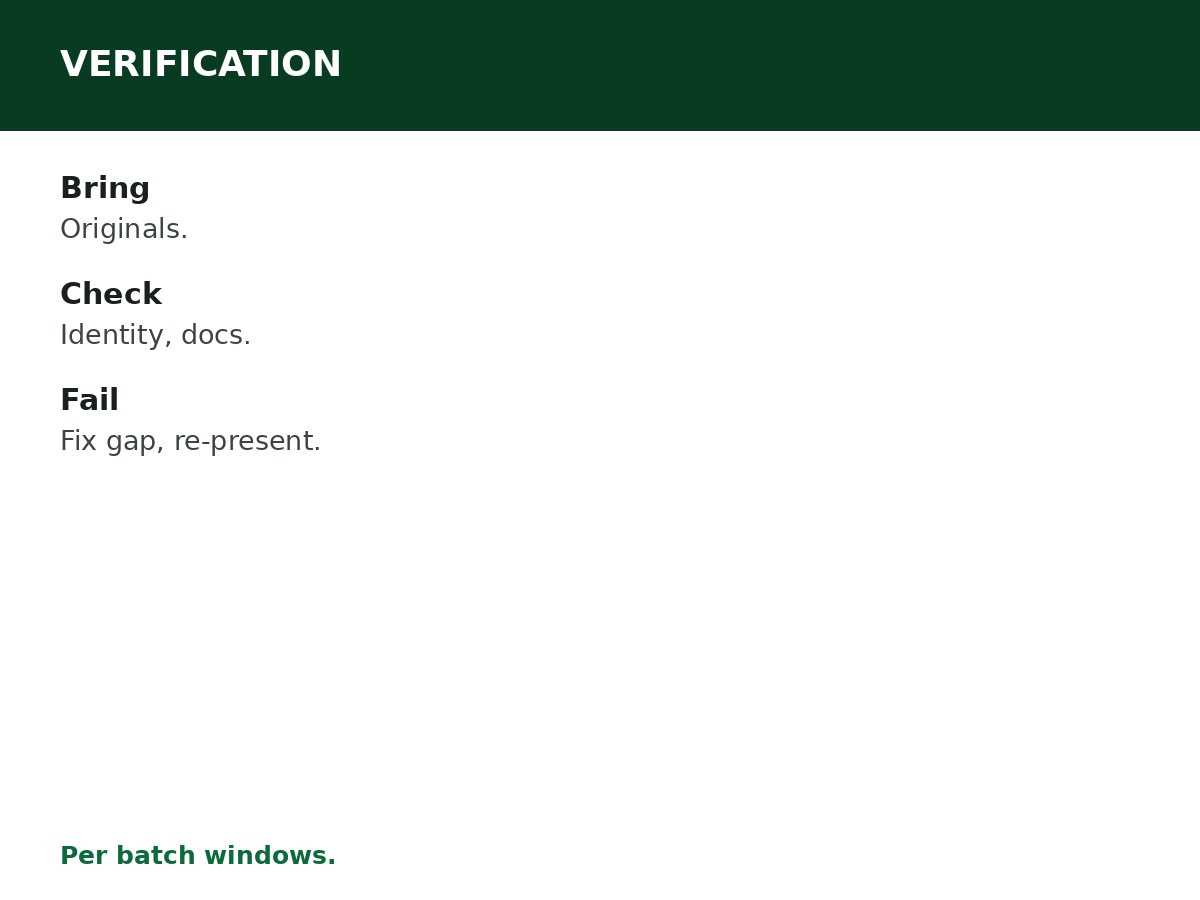 NYSC Physical Verification for Foreign Graduates process graphic