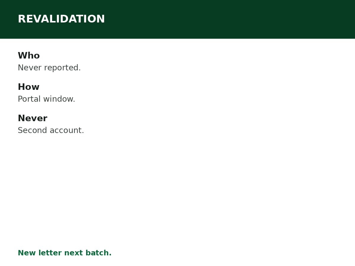 NYSC Revalidation Guide process graphic