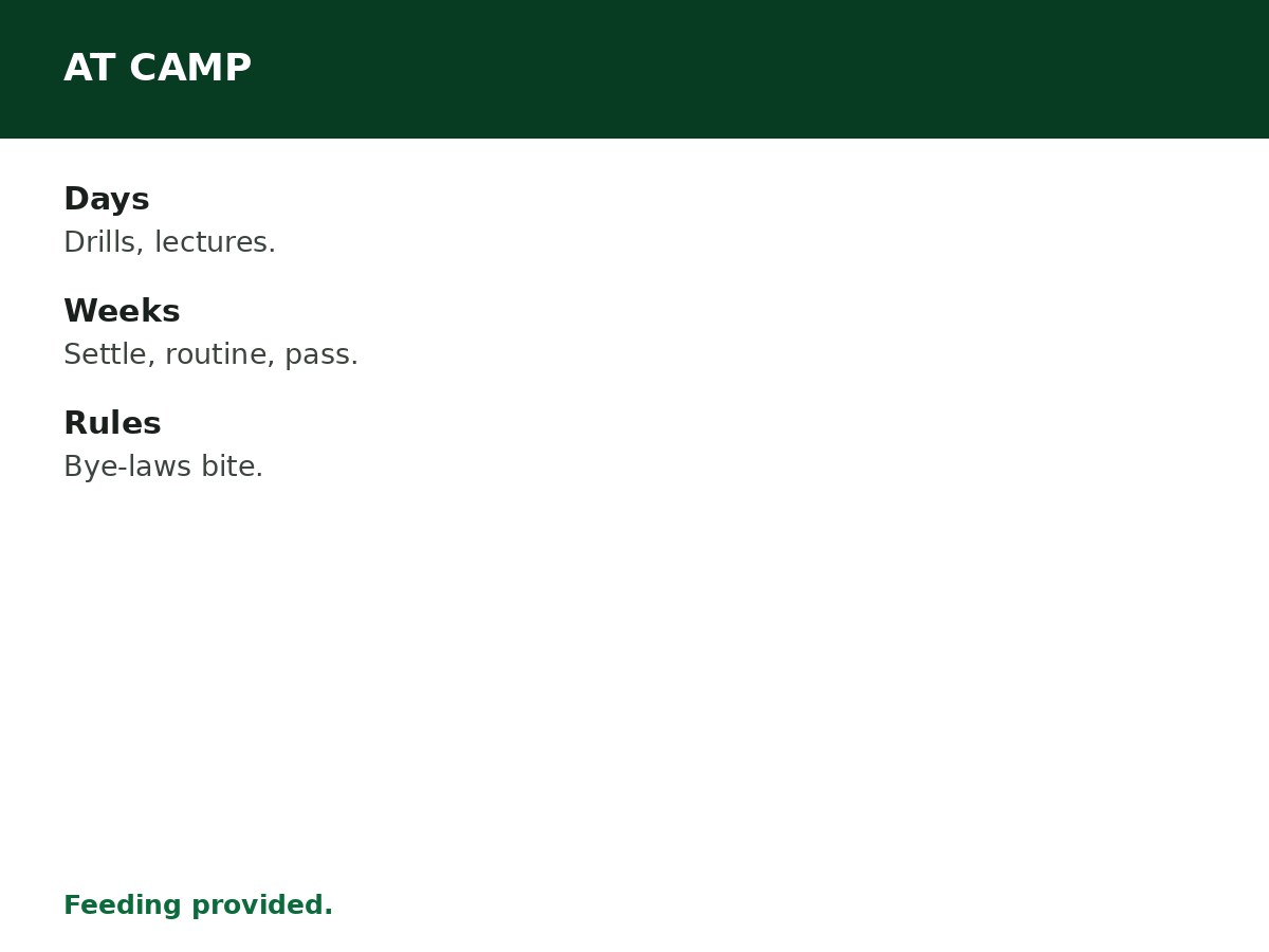 What to Expect at NYSC Orientation Camp process graphic